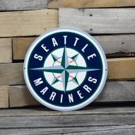 Seattle Mariners 12" Steel Logo Sign