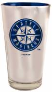 Seattle Mariners 16 oz. Electroplated Pint Glass