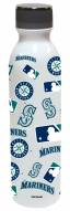 Seattle Mariners 24 oz. Stainless Steel All Over Print Water Bottle