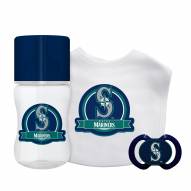 Seattle Mariners 3-Piece Baby Gift Set