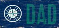 Seattle Mariners 6" x 12" Dad Sign