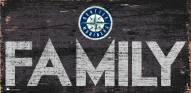 Seattle Mariners 6" x 12" Family Sign
