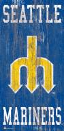 Seattle Mariners 6" x 12" Heritage Logo Sign
