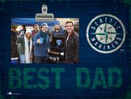 Seattle Mariners Best Dad Clip Frame