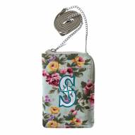 Seattle Mariners Canvas Floral Smart Purse