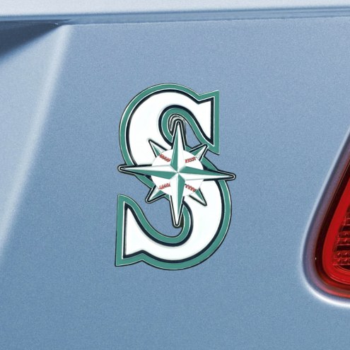 Seattle Mariners Color Car Emblem