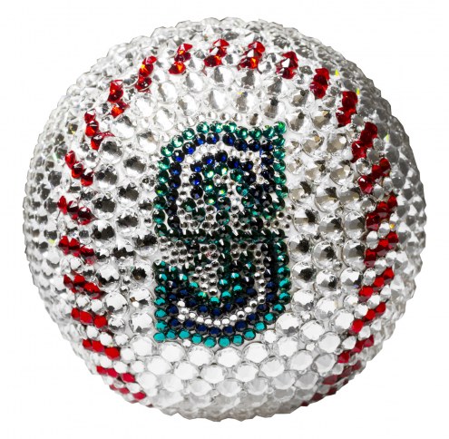 Seattle Mariners Swarovski Crystal Baseball