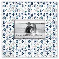 Seattle Mariners Floral Pattern 10" x 10" Picture Frame