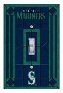 Seattle Mariners Glass Single Light Switch Plate Cover