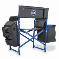 Seattle Mariners Gray/Blue Fusion Folding Chair