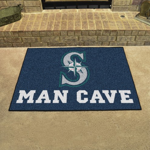 Seattle Mariners Man Cave All-Star Rug