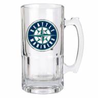 Seattle Mariners MLB 1 Liter Glass Macho Mug