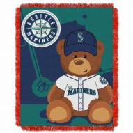 Seattle Mariners MLB Baby Blanket