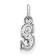 Seattle Mariners Sterling Silver Extra Small Pendant