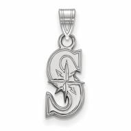 Seattle Mariners Sterling Silver Small Pendant
