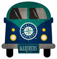 Seattle Mariners Team Bus Sign