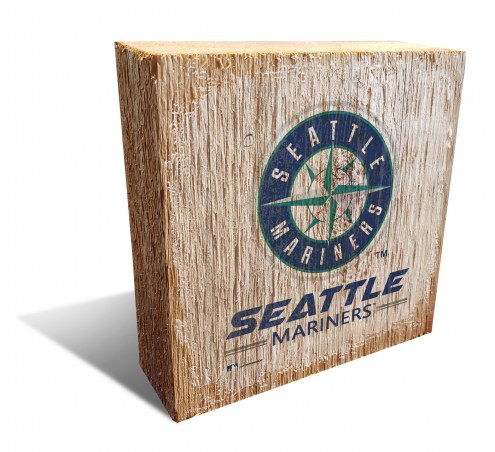 Seattle Mariners Team Logo Block