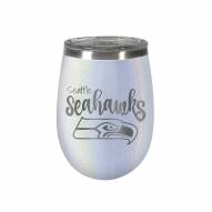 Seattle Seahawks 10 oz. Opal Blush Wine Tumbler