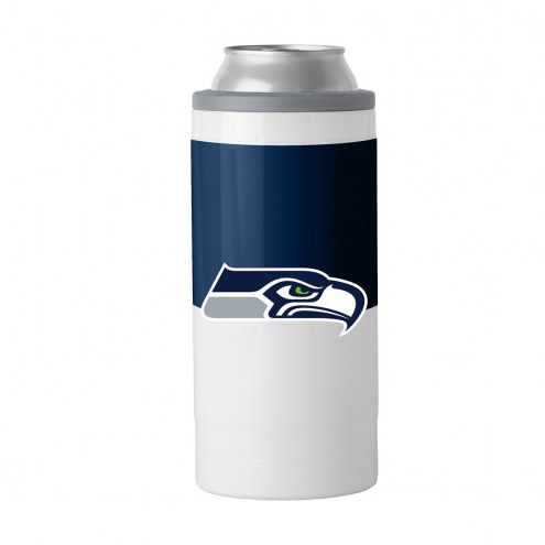 Seattle Seahawks 12 oz. Colorblock Slim Can Coolie