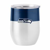 Seattle Seahawks 16 oz. Gameday Stainless Curved Beverage Tumbler