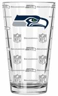 Seattle Seahawks 16 oz. Sandblasted Pint Glass
