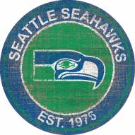 Seattle Seahawks 24" Heritage Logo Round Sign