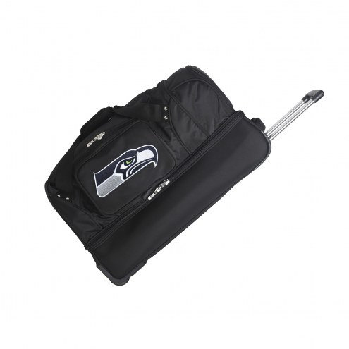 Seattle Seahawks 27&quot; Drop Bottom Wheeled Duffle Bag
