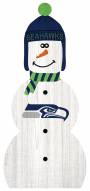 Seattle Seahawks 31" Snowman Leaner