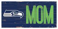 Seattle Seahawks 6" x 12" Mom Sign