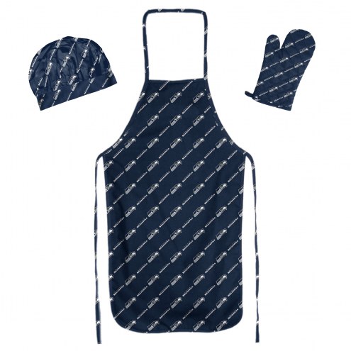 Seattle Seahawks Apron, Mitt, and Chef Hat