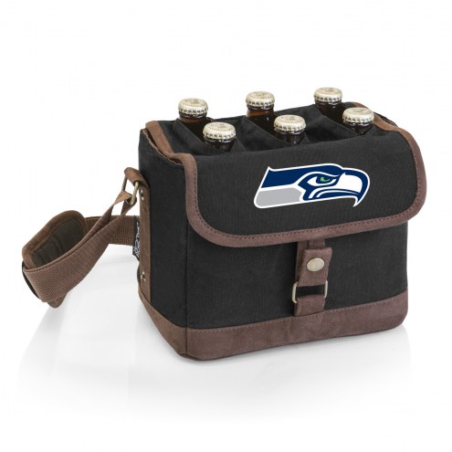 Seattle Seahawks Beer Caddy Cooler Tote with Opener