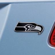 Seattle Seahawks Chrome Metal Car Emblem
