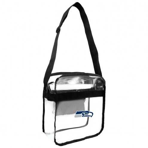 Seattle Seahawks Clear Crossbody Carry-All Bag