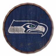 Seattle Seahawks Cracked Color 24" Barrel Top