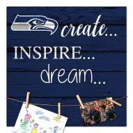 Seattle Seahawks Create, Inspire, Dream Sign