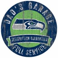 Seattle Seahawks Dad's Garage Sign
