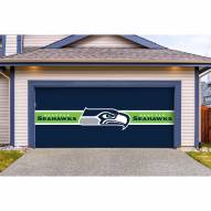 Seattle Seahawks Double Garage Door Cover