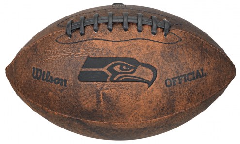 Seattle Seahawks Vintage Throwback Football