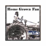 Seattle Seahawks Home Grown 10" x 10" Sign
