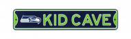 Seattle Seahawks Kid Cave Street Sign
