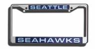 Seattle Seahawks Laser Cut License Plate Frame