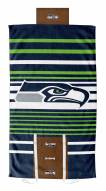 Seattle Seahawks Lateral Comfort Towel with Foam Pillow