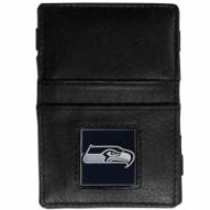 Seattle Seahawks Leather Jacob's Ladder Wallet