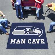 Seattle Seahawks Man Cave Tailgate Mat