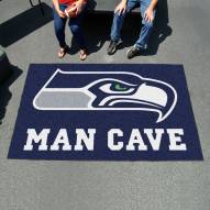 Seattle Seahawks Man Cave Ulti-Mat Rug