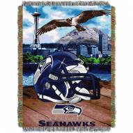Seattle Seahawks NFL Woven Tapestry Throw