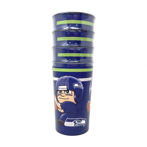 Seattle Seahawks Party Cups - 4 Pack