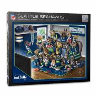 Seattle Seahawks Purebred Fans "A Real Nailbiter" 500 Piece Puzzle