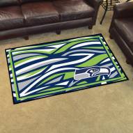 Seattle Seahawks Quicksnap 4' x 6' Area Rug