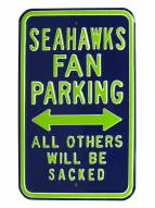 Seattle Seahawks Sacked Parking Sign